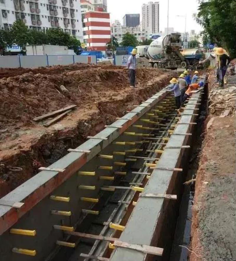 永利电器电缆沟施工